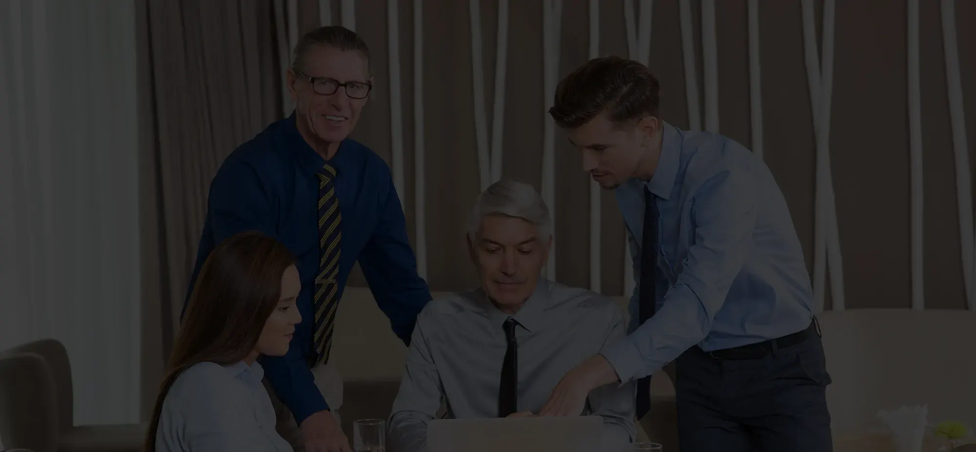 Business partners in a meeting